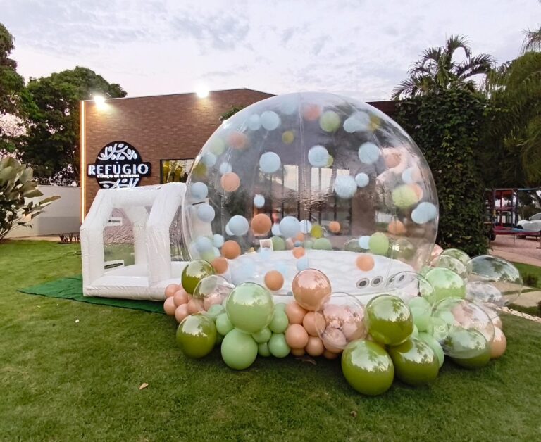 Bubble House com balões, Linha de Luxo
