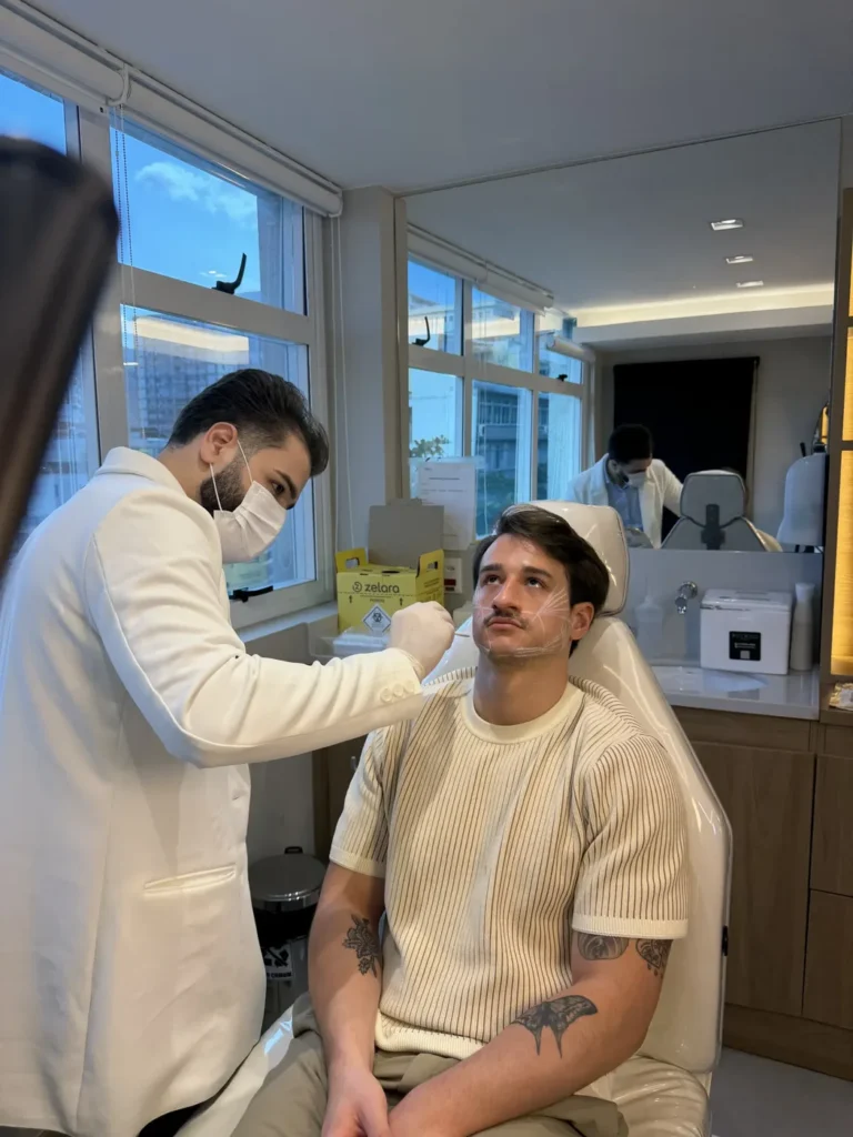 Planejamento facial antes de bioestimulador de colágeno