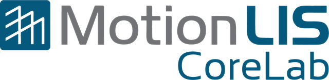 Logo MotionLIS CoreLab, solução Touch Health distribuída pela Inovapar