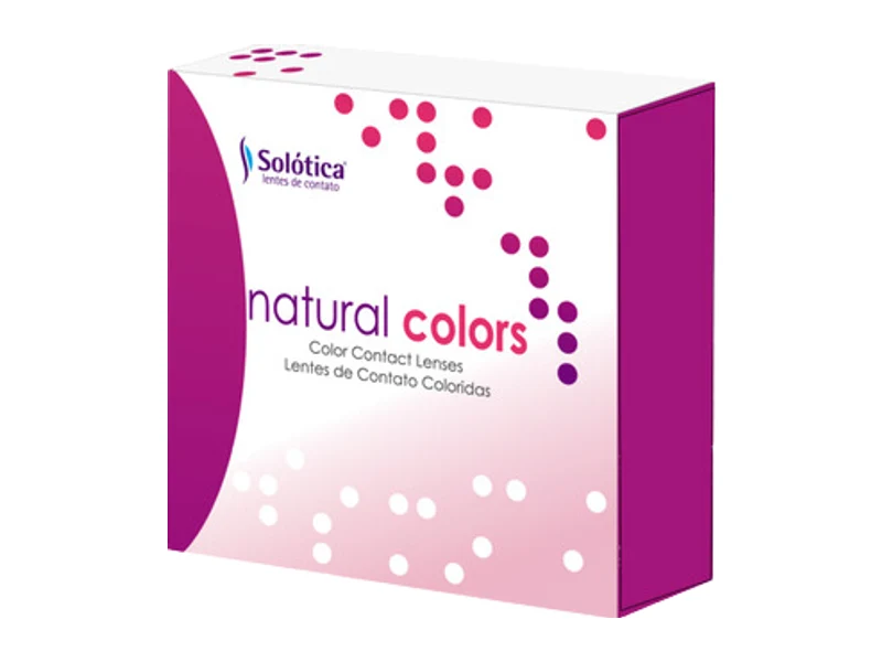 Lente de contato Natural Colors 1 par