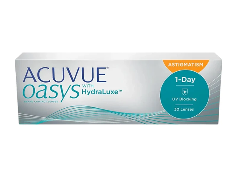Lente de contato Acuvue Oasys para Astigmatismo