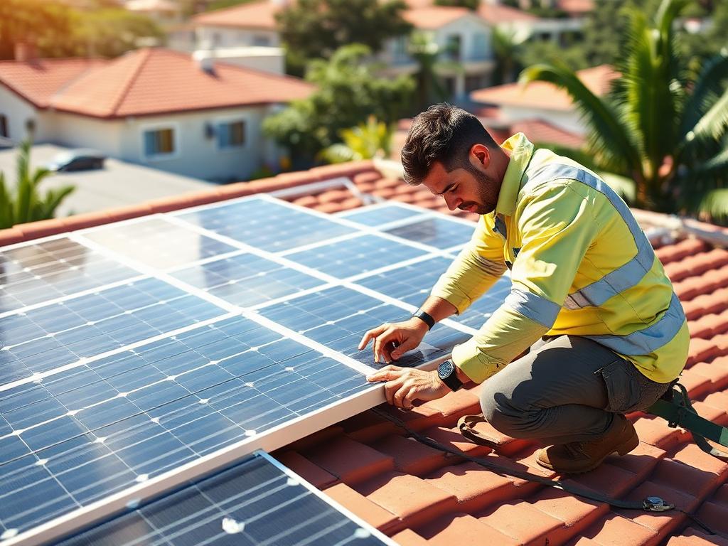 Sistema fotovoltaico residencial