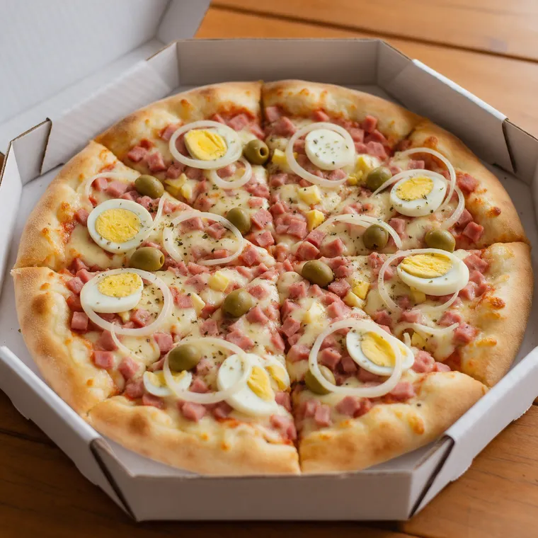 Pizza Portuguesa (imagem ilustrativa)