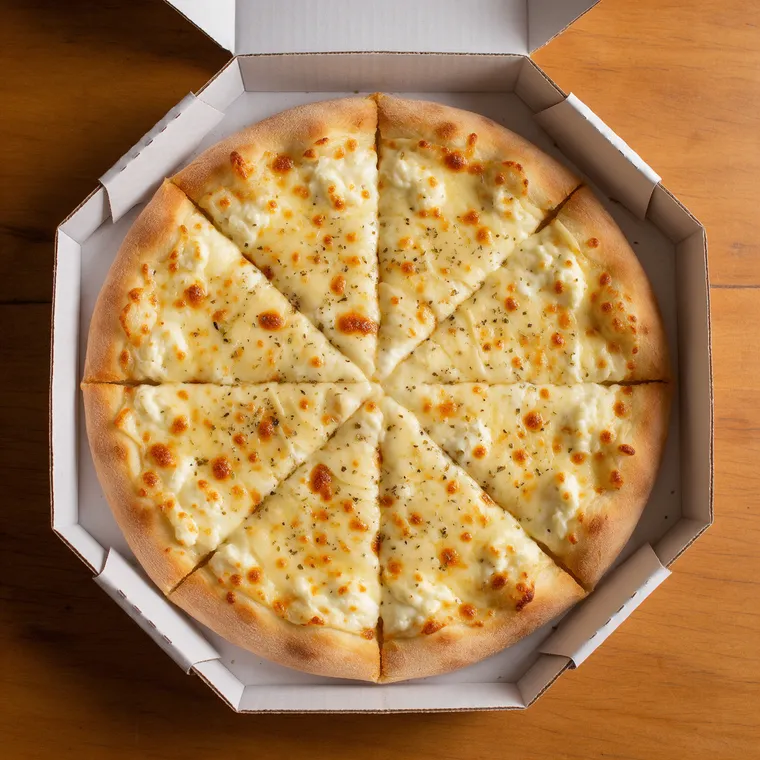 Pizza 4 Queijos (imagem ilustrativa)